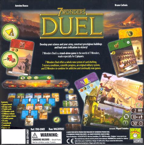 7 Wonders Duel Game | Repos Production