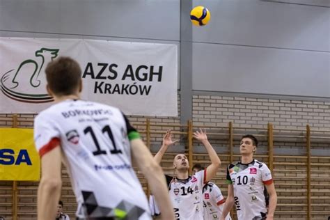 I liga siatkarzy Lider BBTS Bielsko Biała za mocny dla AZS AGH Kraków