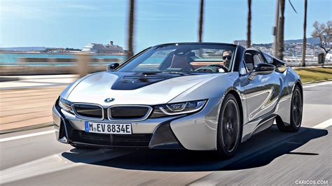 2019 Bmw I8 Roadster Color Donington Grey Front