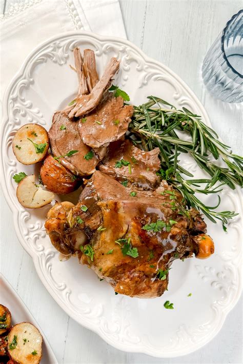 Simple Crockpot Lamb Roast with Leeks and Gravy - 31 Daily