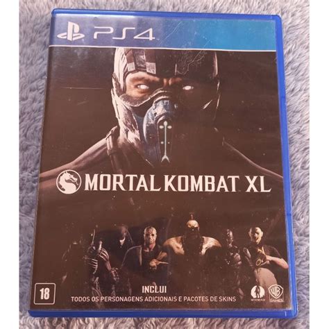 Jogo Ps4 Mortal Kombat XL Shopee Brasil