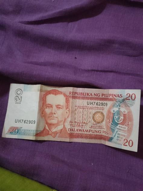 Old 20 Peso Bill Hobbies And Toys Memorabilia And Collectibles Currency On Carousell