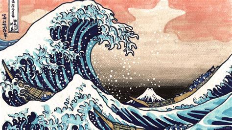 Hokusai Great Wave Wallpaper