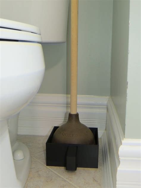 Toilet Plunger Holder With Handle Etsy