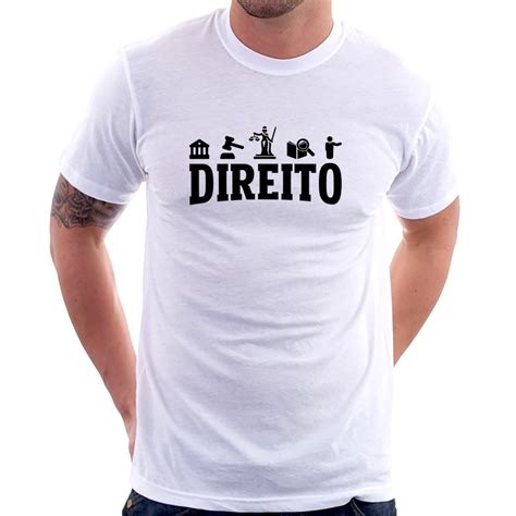 Camiseta Direito S Mbolos