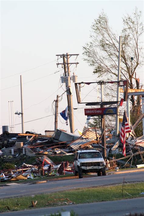 Ringgold Georgia Tornado Damage Editorial Image - Image of southeast ...