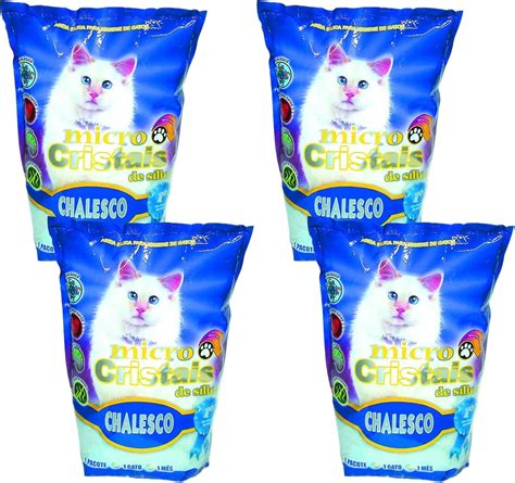 Kit Areia Fina Micro Cristais De S Lica Chalesco Para Gatos Eficiente