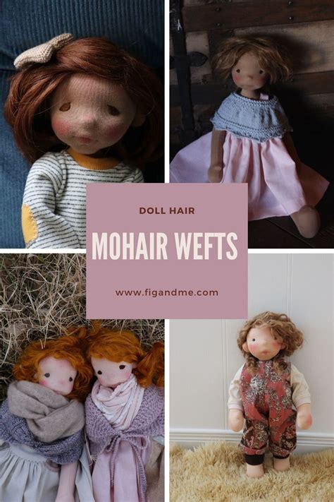 Dollmaking Tips How To Make Doll Hair — Fig And Me Doll Hair Knitting