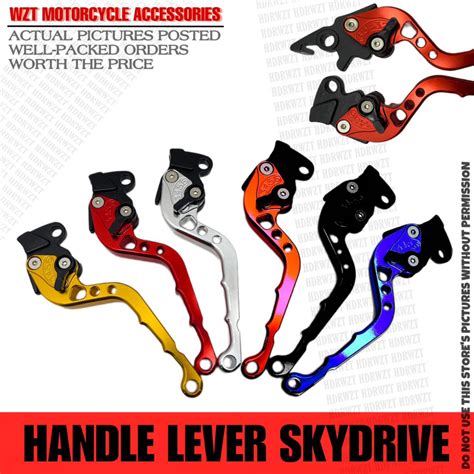 Wzt Suzuki Skydrive Alluminum Alloy Brake And Clutch Handle Lever