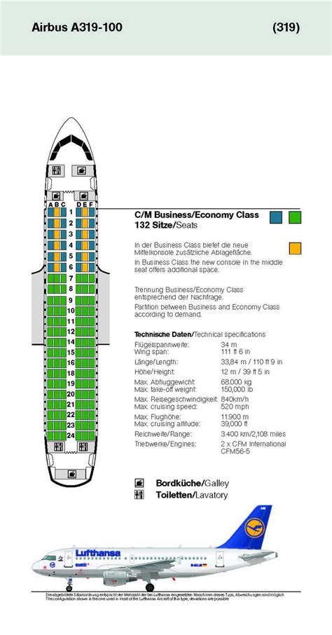 Lufthansa Airplane Seating Chart Keski