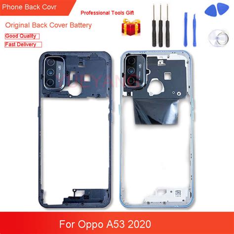 For Oppo A53 2020 CPH2127 CPH2131 Middle Frame Plate Housing Board LCD