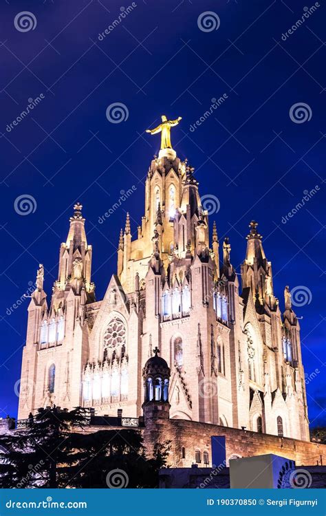 Glise Du Sacr Coeur De J Sus Barcelone Photo Stock Image Du