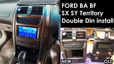 HOW TO INSTALL A DOUBLE DIN HEAD UNIT FORD BA BF FALCON SX SY