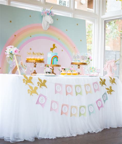 17 Unicorn Party Ideas To Throw The Ultimate Unicorn Party Lolly Jane