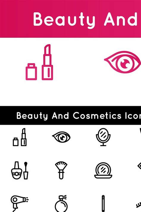 Makeup Icons MasterBundles