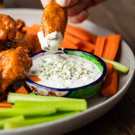 Blue Cheese Dip Chicken Wing Dip Kevin Is Cooking