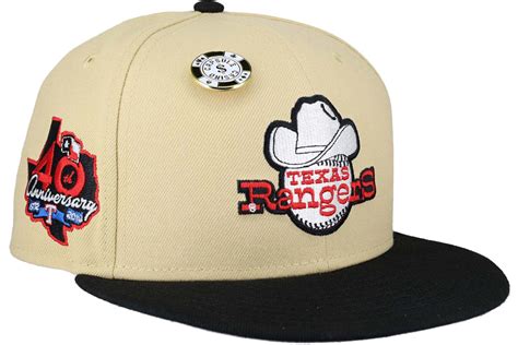 New Era Texas Rangers Vegas Gold Collection 40th Anniversary Patch