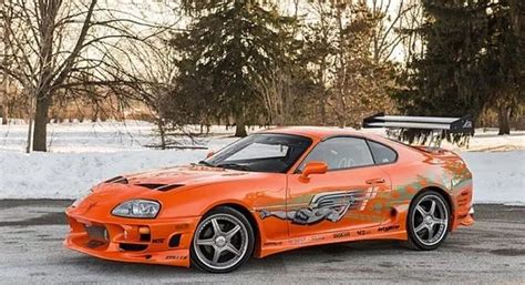 Paul Walker S Toyota Supra Sold At Auction As Iconic Fast And Furious