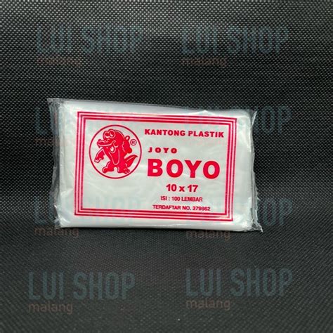 Jual Plastik HD Joyoboyo Boyo 10 X 17cm 1 4kg Tahan Panas Shopee