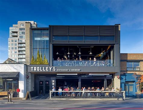 Trolley Five Restaurant & Brewery by Modern Office of Architecture ...