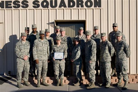 Nellis First Sergeants Present Diamond Sharp Award Nellis Air Force