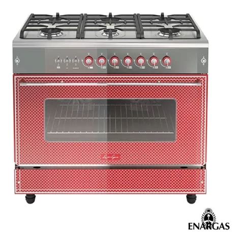 Cocina Luxor Gas Rouge Cm Hornallas Dise O Multigas