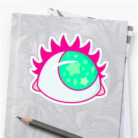 "Cyclops Eye" Stickers by MandarinTea | Redbubble