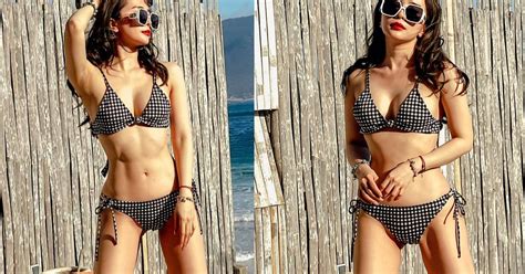 Diễn viên Quỳnh Nga nóng bỏng với bikini