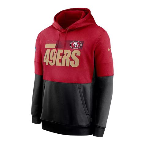 San Francisco 49ers Nike Mens Sideline Therma Hoodie Sportchek