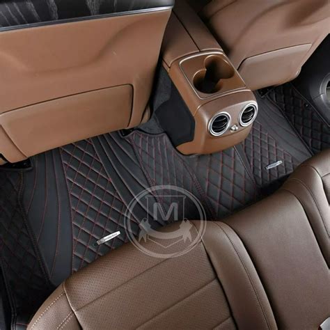 Shop Black With Red Diamond Car Floor Mat Online Manicci