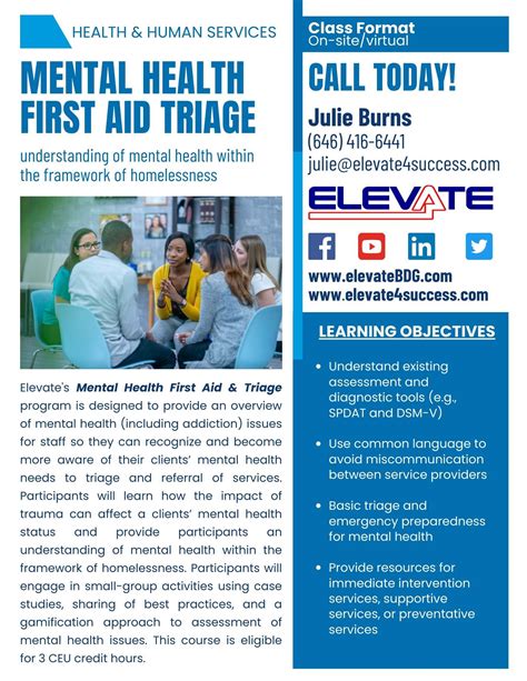 Mental Health First Aid Triage Elevatebdg