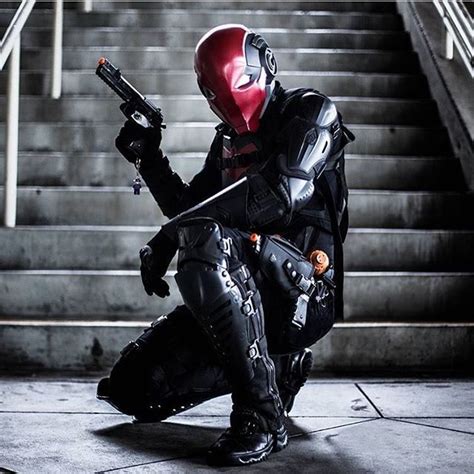 REALLY Cool Red Hood Cosplay Red Hood Cosplay Red Hood Batman Cosplay