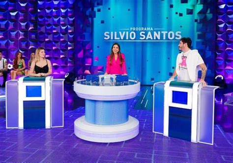 Programa Silvio Santos Recebe Viih Tube E Eliezer No Jogo Das 3 Pistas