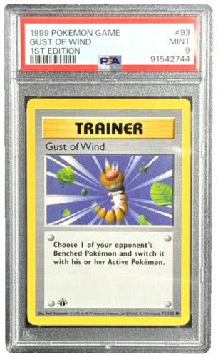 Pokémon TCG Gust of Wind 93 102 1st Edition Shadowless Base