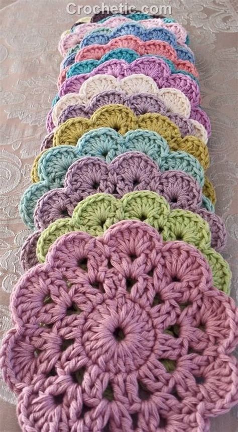 Easy Crochet Coaster Free Patterns Any Beginners Can Try Artofit