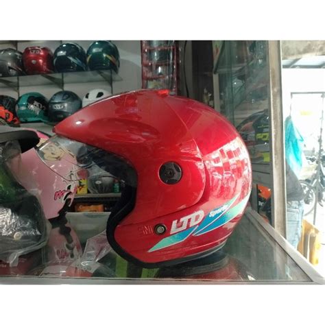 Jual Helm LTD GIX Sport SNI 100 Original 2kg Merah Glossy Shopee