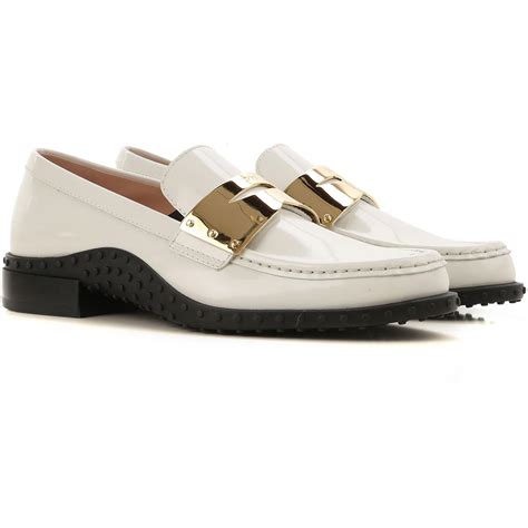 Tods Rubber Loafers For Women On Sale Lyst