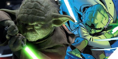 Yoda Dual-Wielding Lightsabers Proves He Should Always Have Used Two