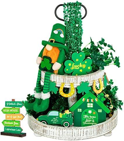 Amazon 11 PCS St Patricks Day Decorations St Patrick S Day Tiered