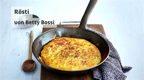 Rösti Rezept von Betty Bossi YouTube