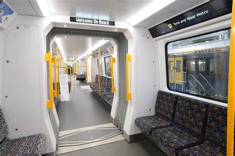 First New Tyne And Wear Metro Class 555 Train Unveiled