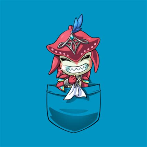 Pocket Baby Sidon Breath of the Wild Champion tshirt - Sidon - T-Shirt | TeePublic