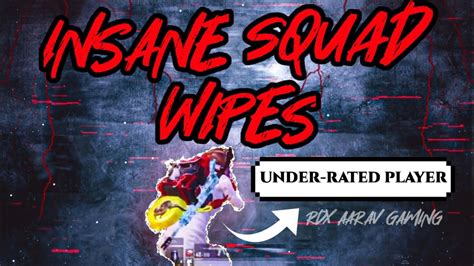 Insane Squad Wipes🔥under Rated Player•antaryamigaming ️