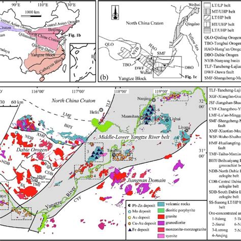 Geological Sketch Map Showing The Tectonic Locations Of The Dbo And