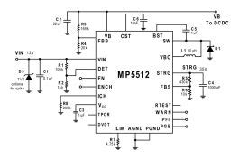 Mp Pmic Multiple Outputs V A High Efficiency Energy Storage And Hot Swap