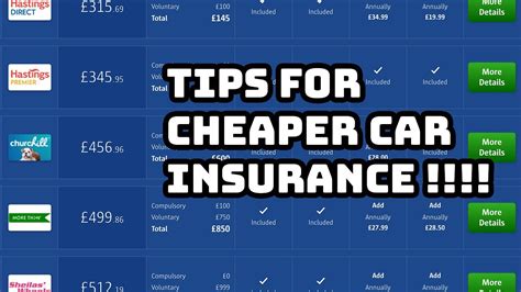 5 Tips To Reduce Insurance Premiums Cheaper Quotes Youtube