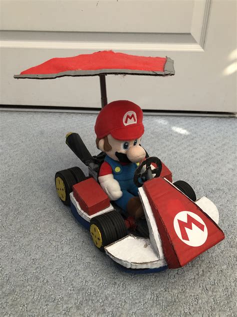 Mk8 Something That I Made A While Back A Standard Kart From Mario Kart 8 Made With Cardboard