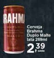 Cerveja Brahma Duplo Malte Lata Ml Oferta Na Rossi Supermercado