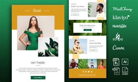 Create Custom Email Template By Meghajoti Fiverr