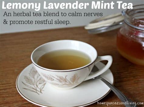 Lemony Lavender Mint Tea